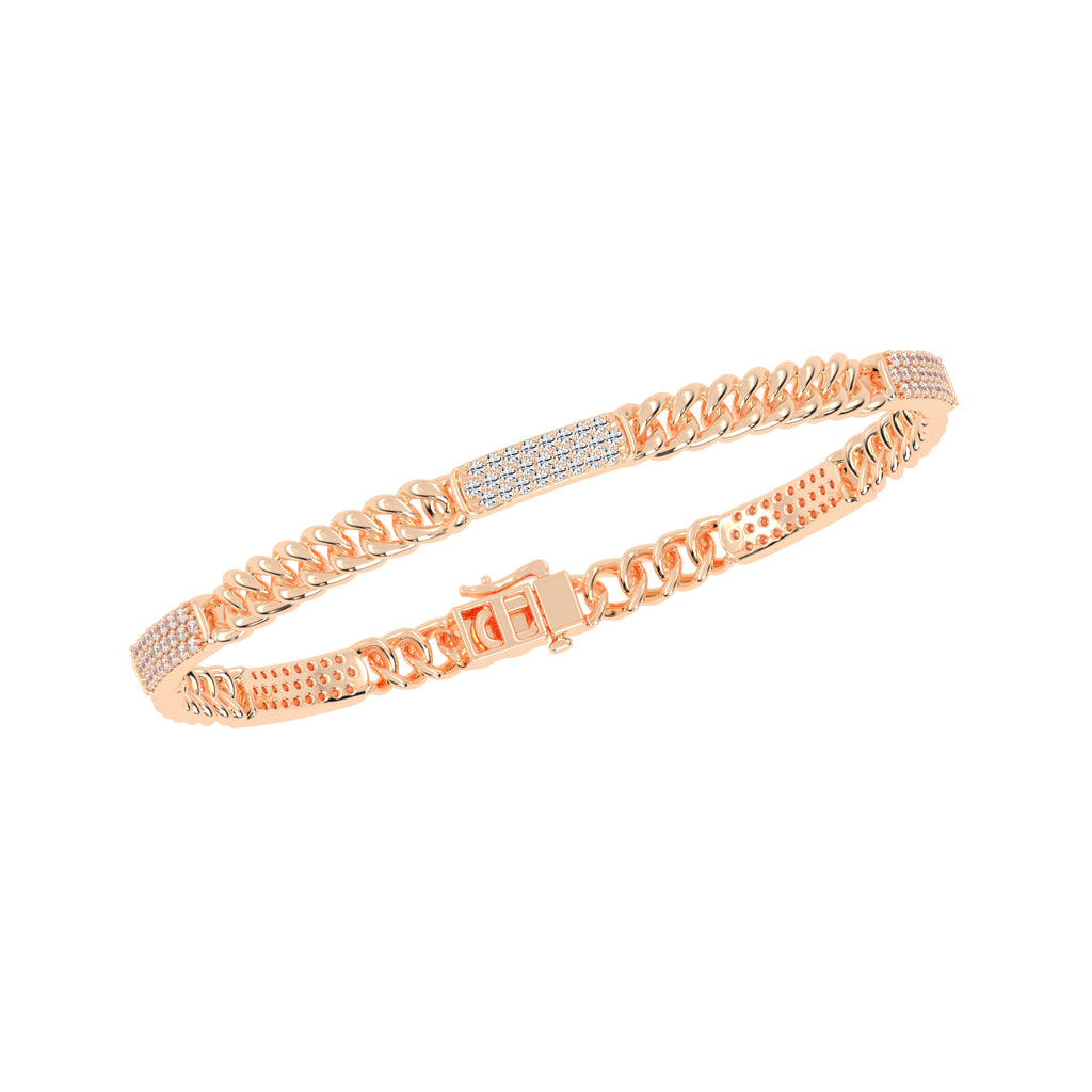 1.25Ct Round Shape Bracelet