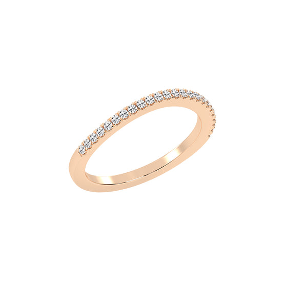 Athenia stackable small classic eternity lab diamond ring