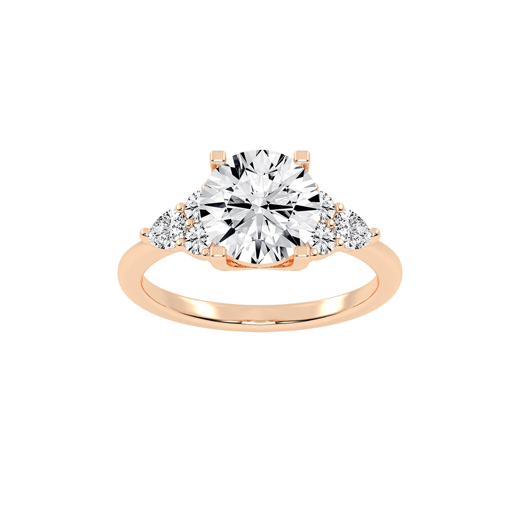 Solandrea round cut solitaire lab diamond ring (Copy)