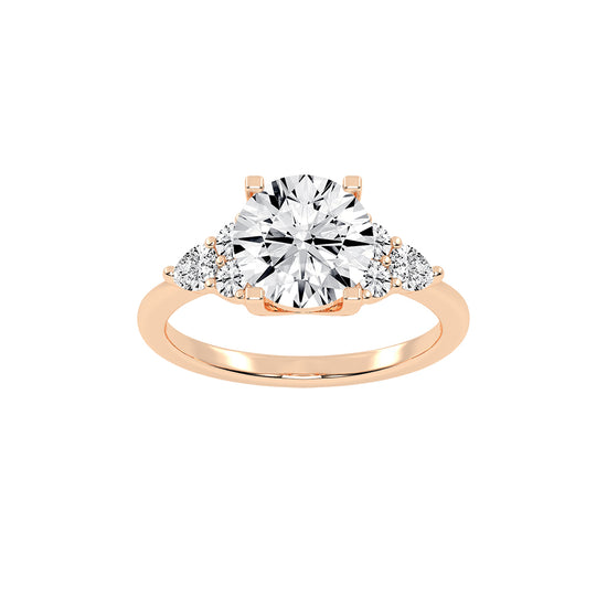 Solandrea round cut solitaire lab diamond ring (Copy)