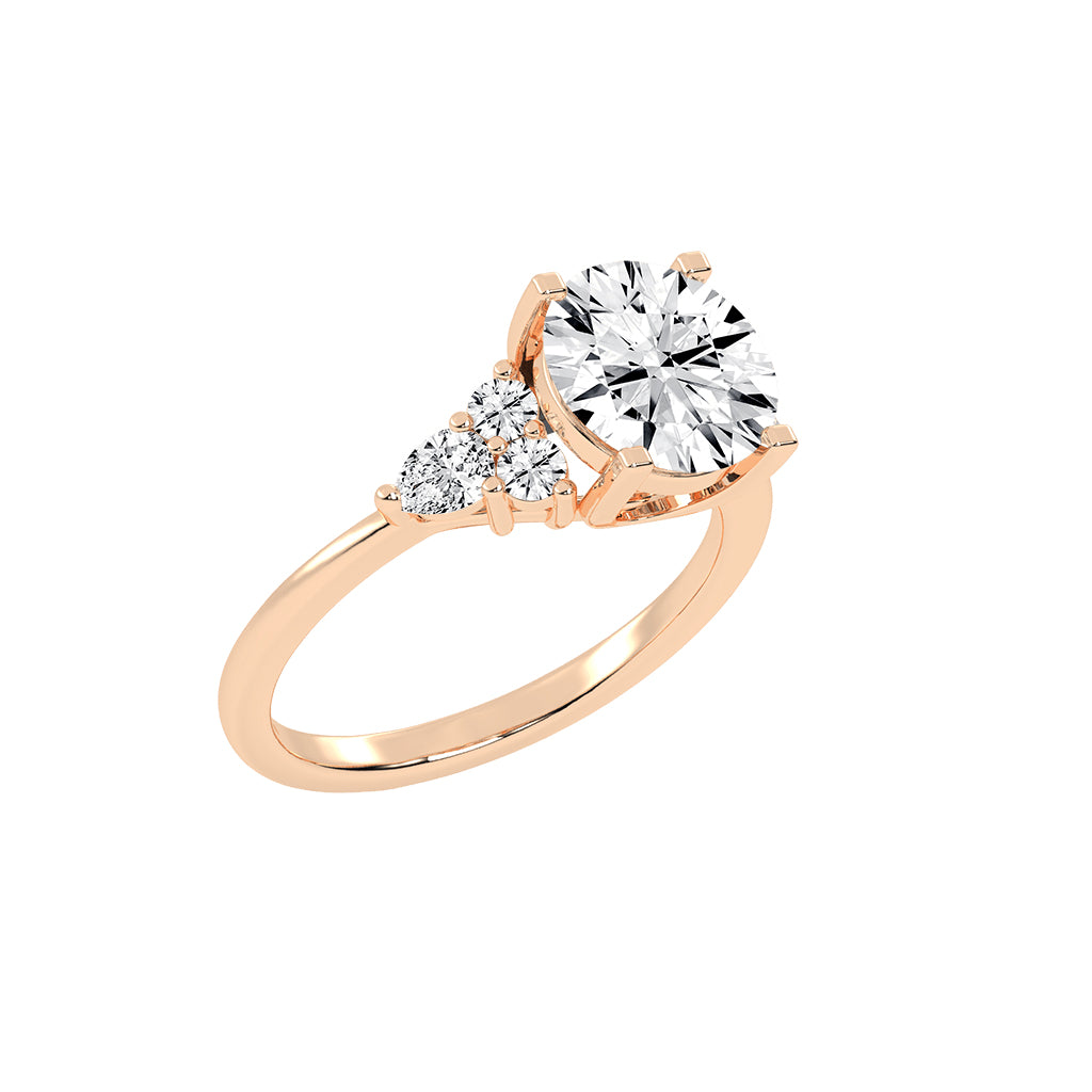 Solandrea round cut solitaire lab diamond ring (Copy)