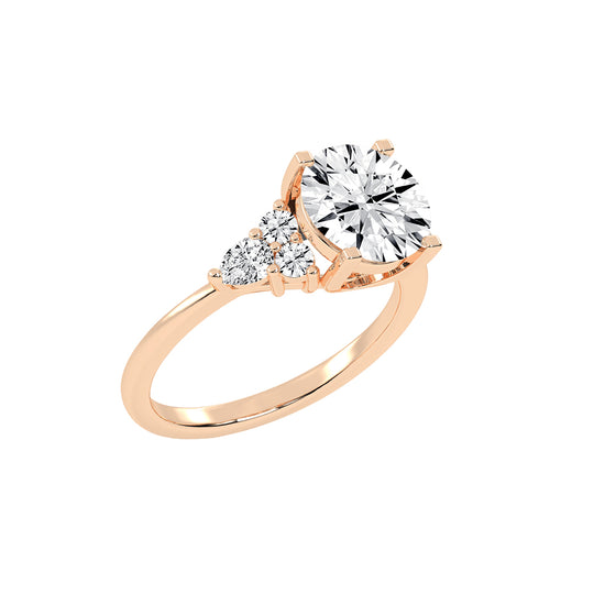 Solandrea round cut solitaire lab diamond ring (Copy)