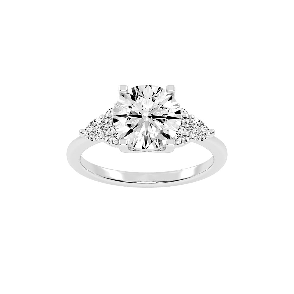 Solandrea round cut solitaire lab diamond ring (Copy)
