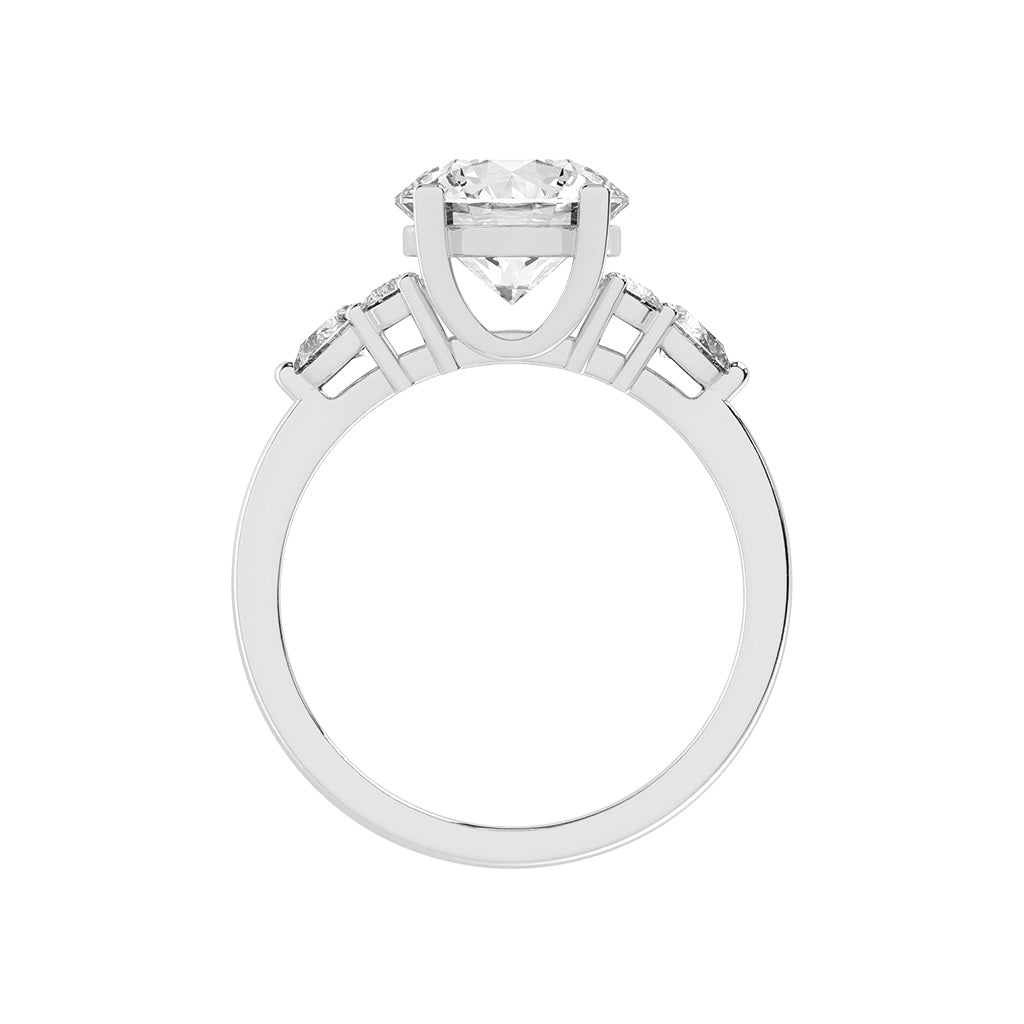 Solandrea round cut solitaire lab diamond ring (Copy)