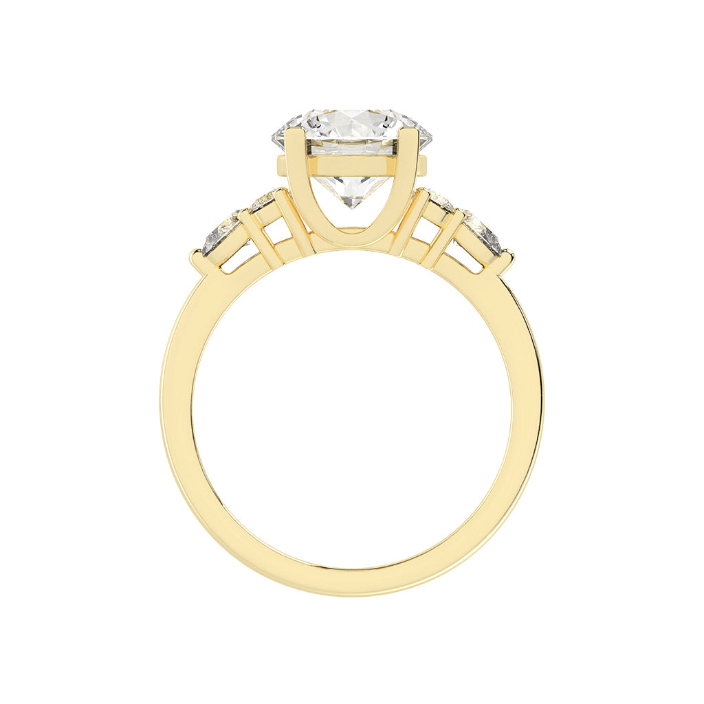 Solandrea round cut solitaire lab diamond ring (Copy)