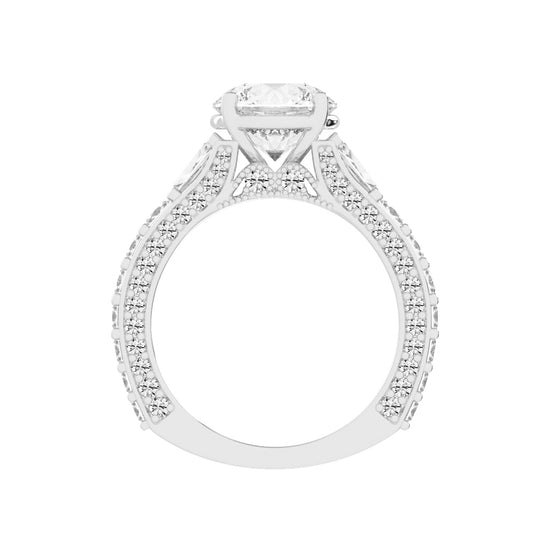 Betrova Euro Style Round Cut Engagement Ring