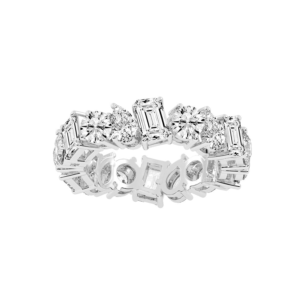 Azuria Multishape Eternity Lab Diamond Ring