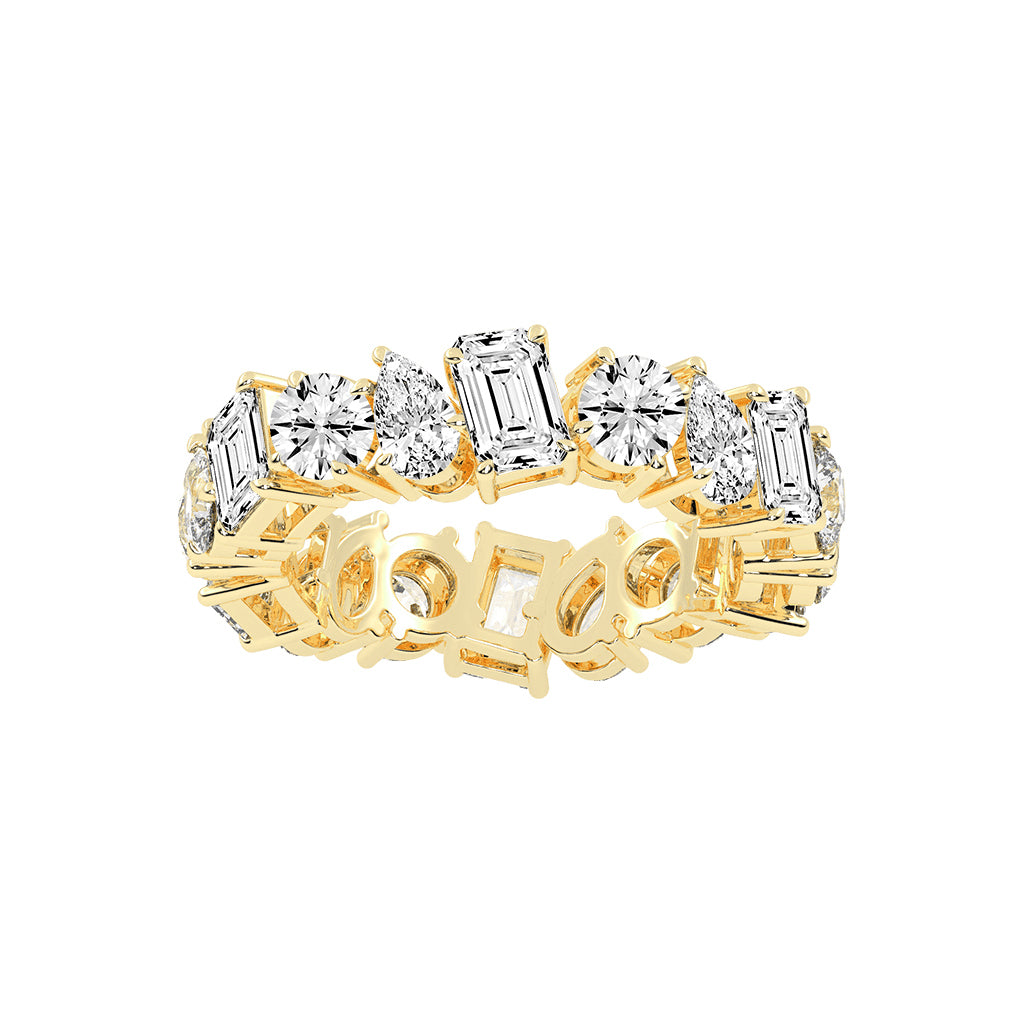 Azuria Multishape Eternity Lab Diamond Ring