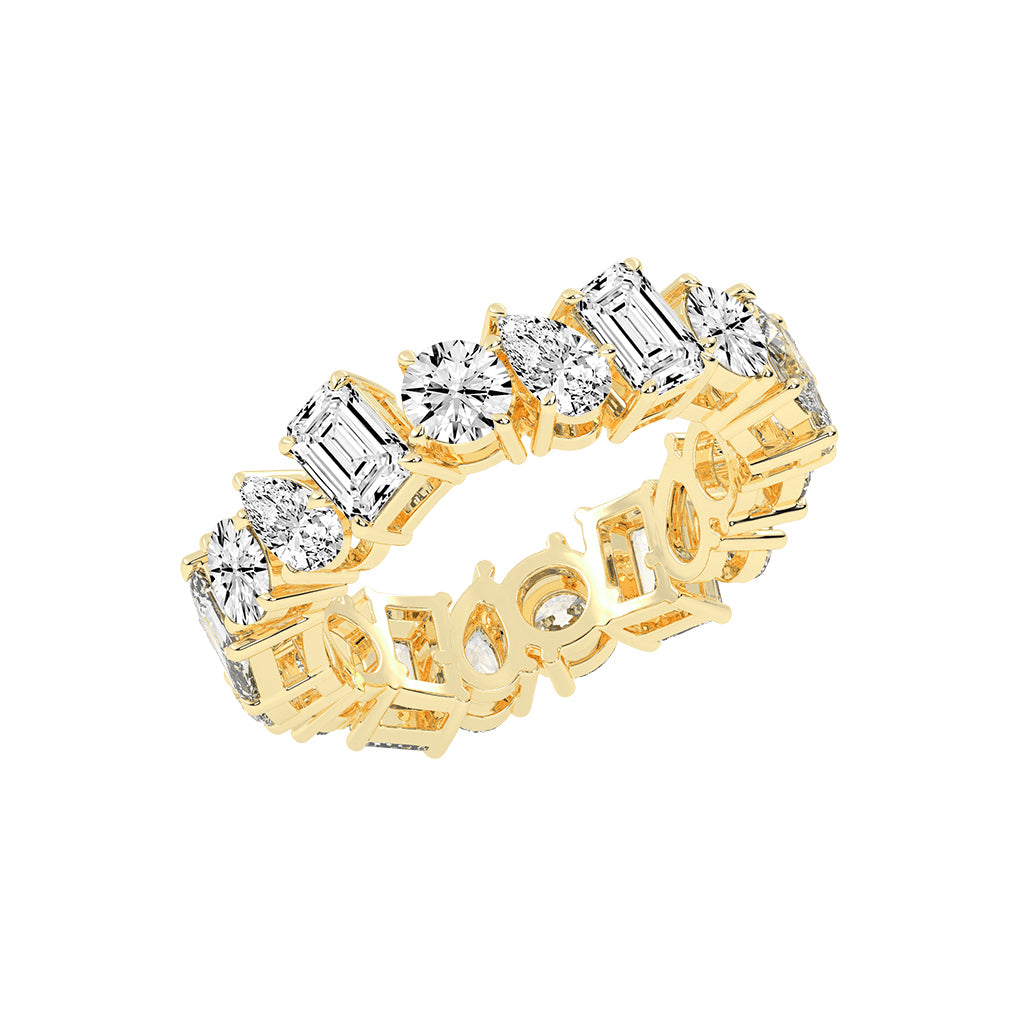 Azuria Multishape Eternity Lab Diamond Ring