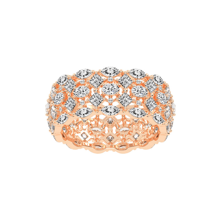 Bagutte Eternity Lab Diamond Ring