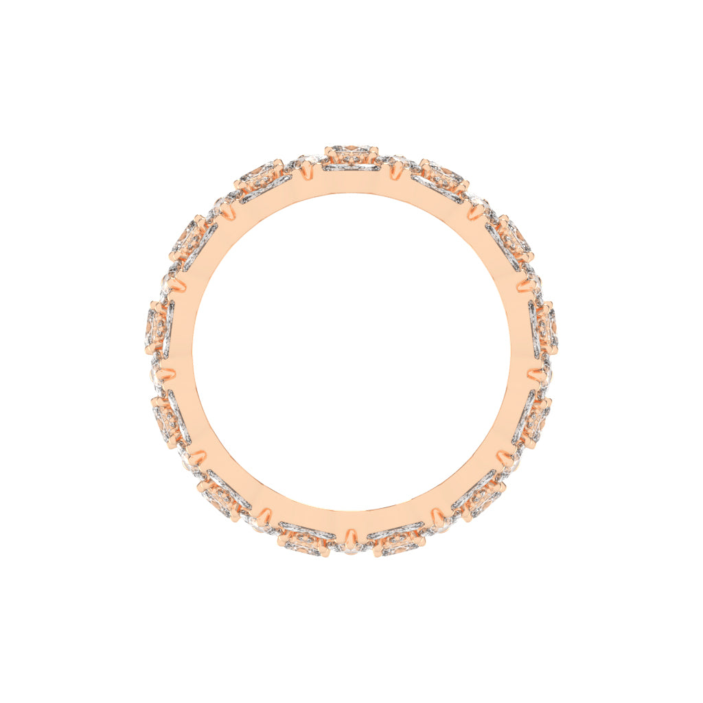 Bagutte Eternity Lab Diamond Ring