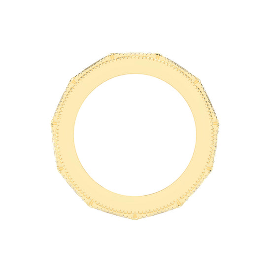 Evoria Radiant Cut Eternity Lab Diamond Ring