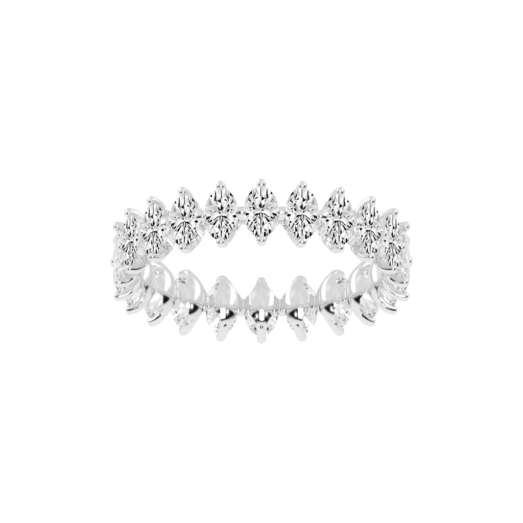 Vetrina Oval Cut Eternity Lab Diamond Ring