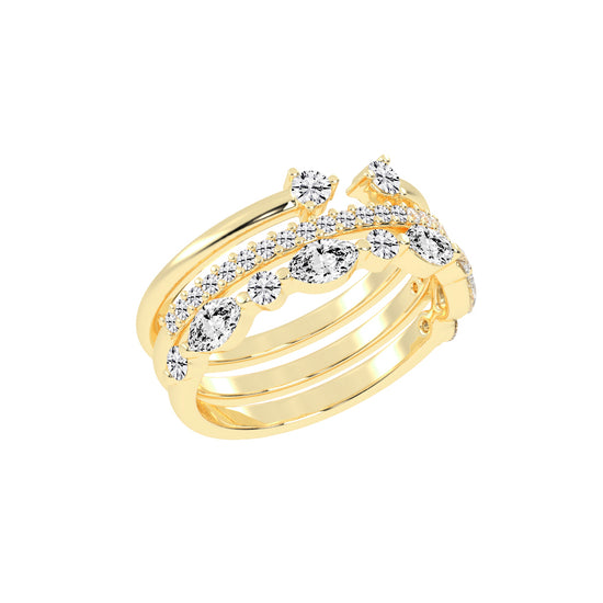 Isabella Marquise Cut Casual Diamond Ring