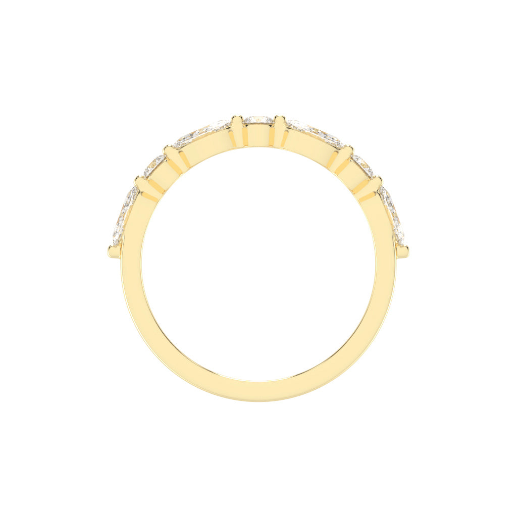 Orlena Marquise Cut Eternity Lab Diamond Ring