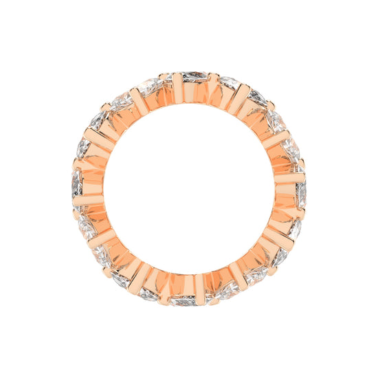 Endura Three Style Four Prong Lab Diamond Ring