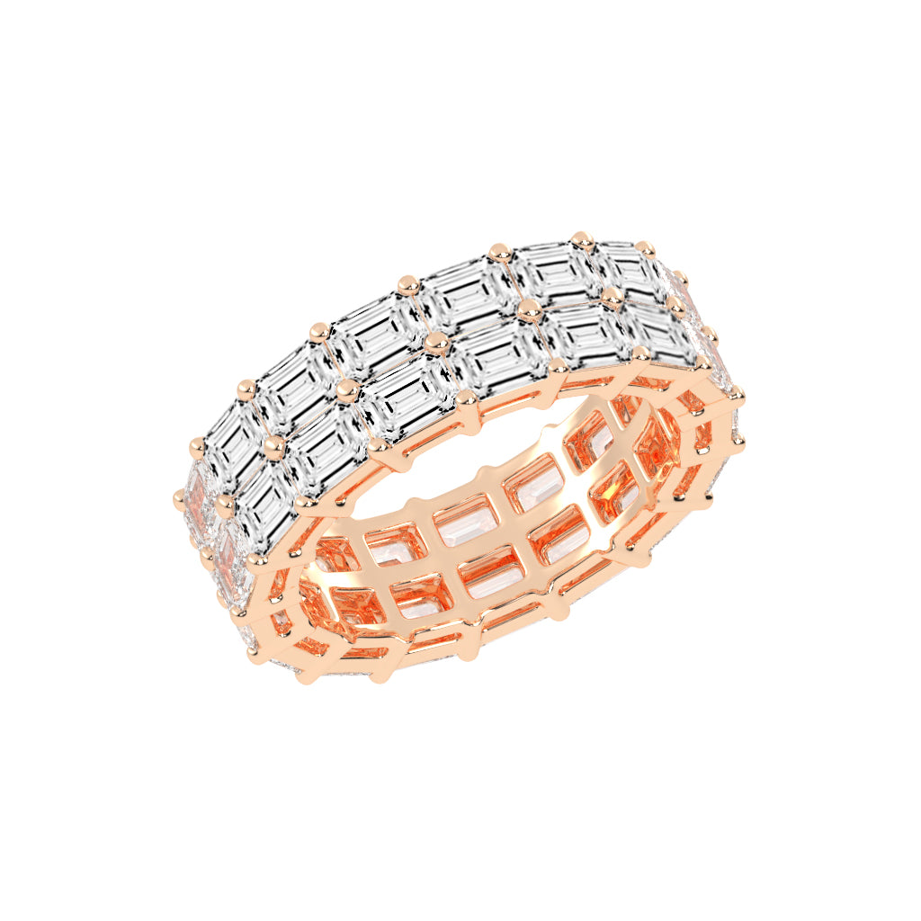 Halexia Standard Round Cut Halo Lab Diamond Ring