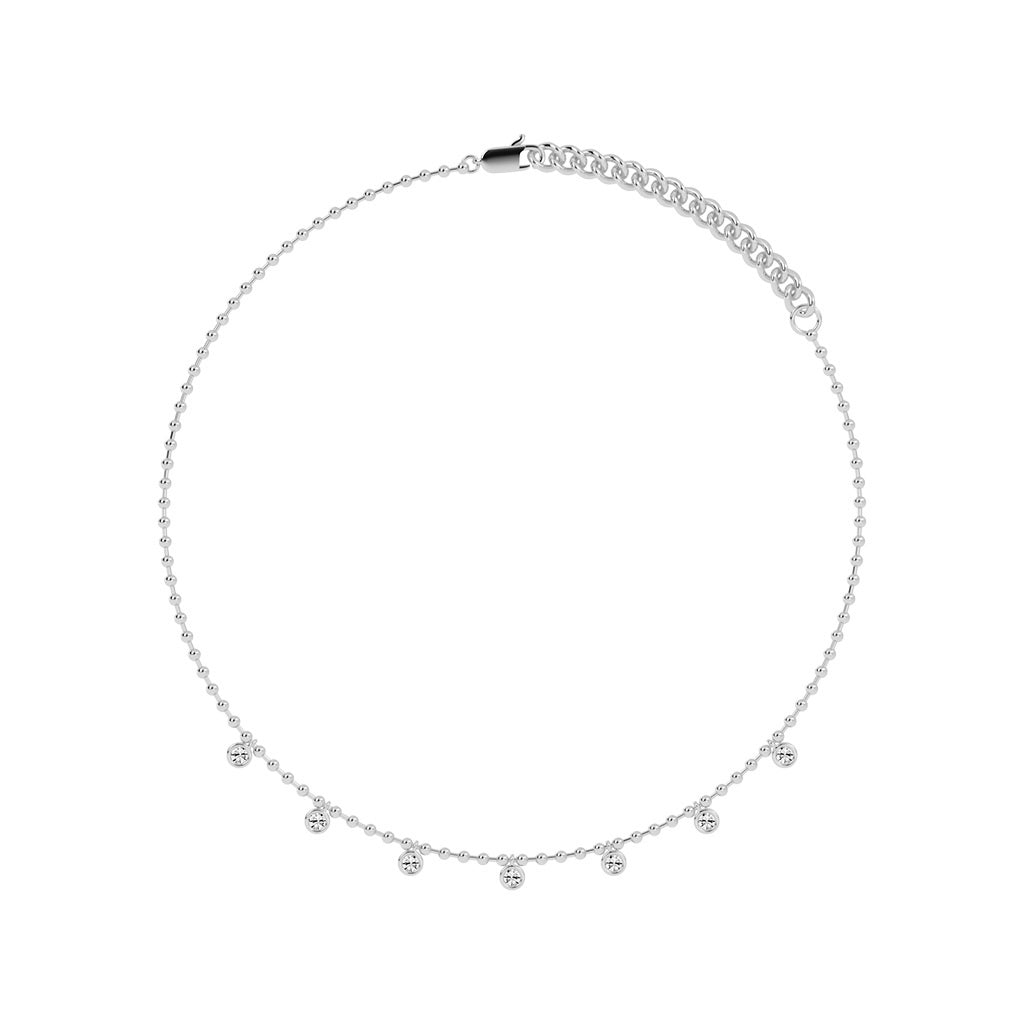 Stellar Drops Diamond Necklace