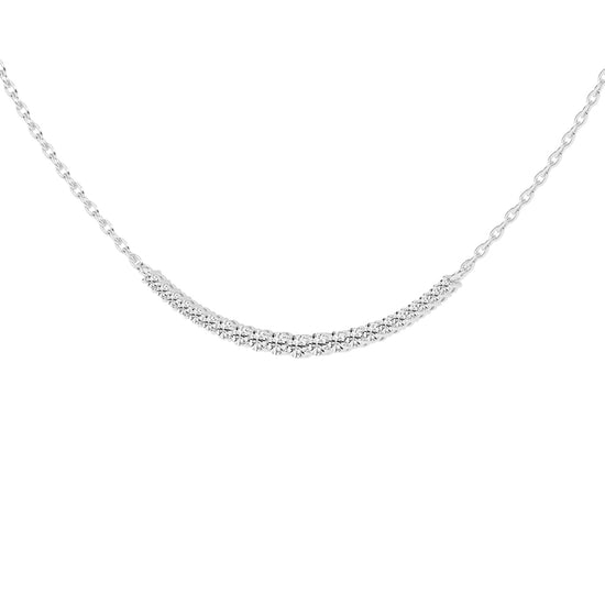 Kyria Shared Setting Round Cut Fancy Lab Diamond Pendant
