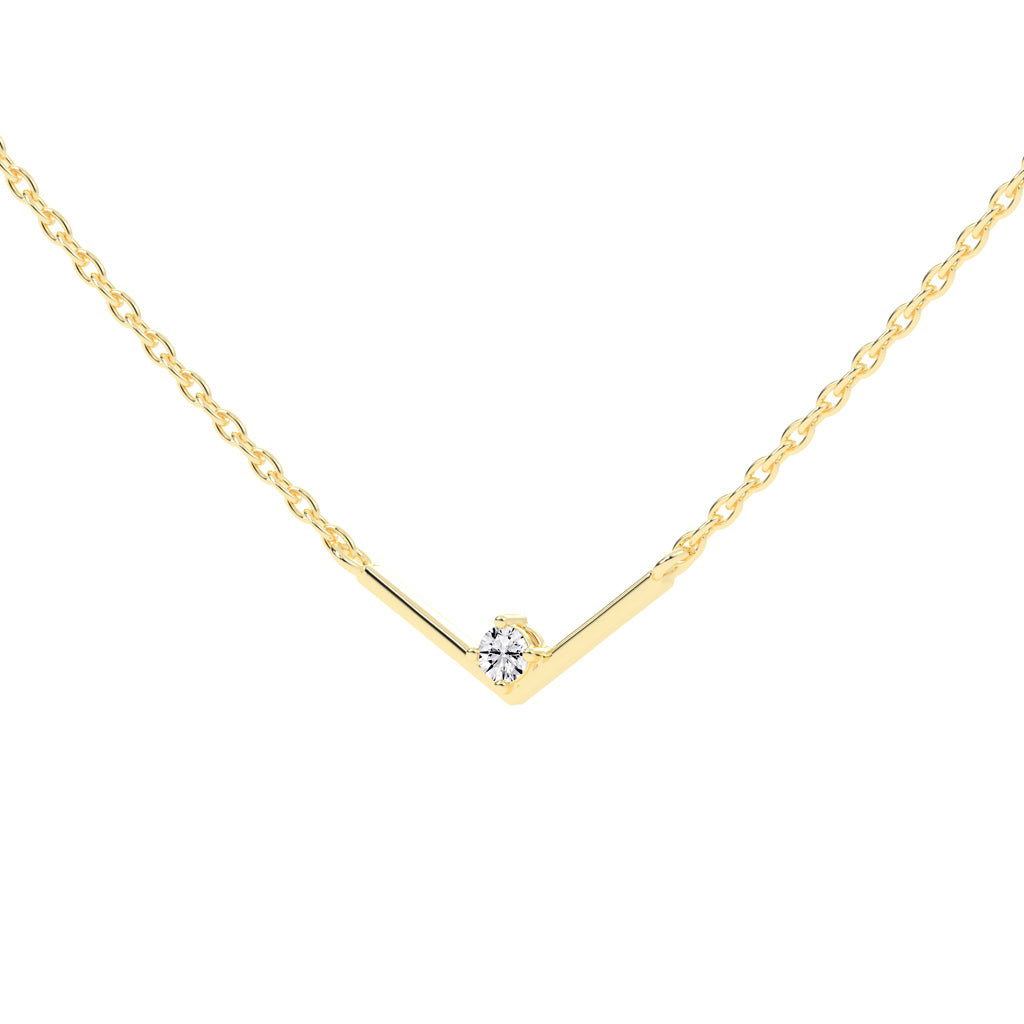 Sunrise Sparkle Round Shape,Gold,Solitaire Pendants