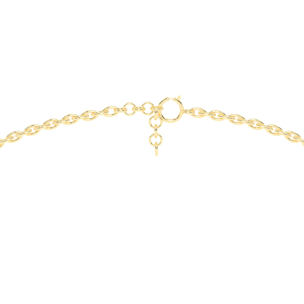 Kaira 0.5Ct Infinity Round Cut Fancy Lab Diamond Pendant