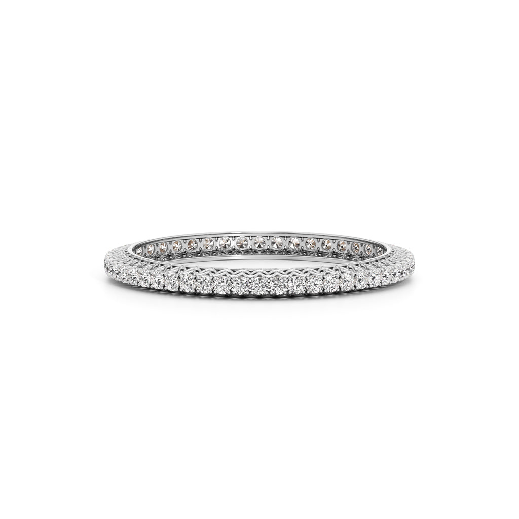 Elysian Halo Diamond Bangle