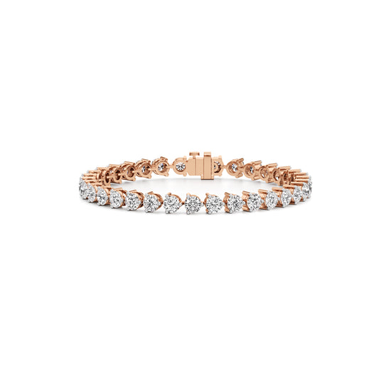 Alura 8Ct Shared Prong Round Tennis Bracelet