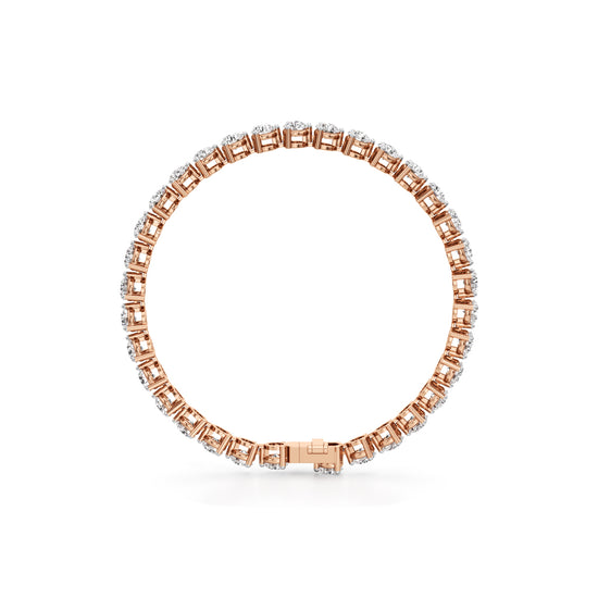 Alura 8Ct Shared Prong Round Tennis Bracelet