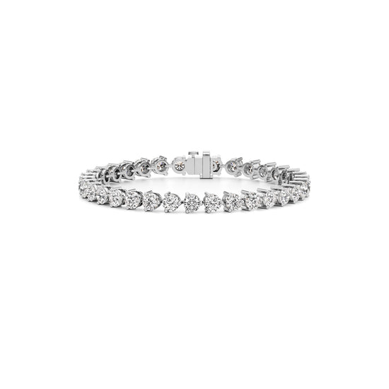 Alura 8Ct Shared Prong Round Tennis Bracelet