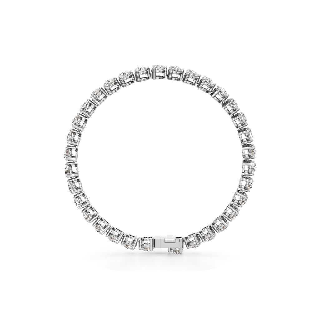 Alura 8Ct Shared Prong Round Tennis Bracelet