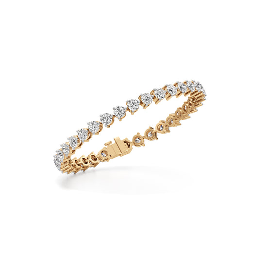 Alura 8Ct Shared Prong Round Tennis Bracelet