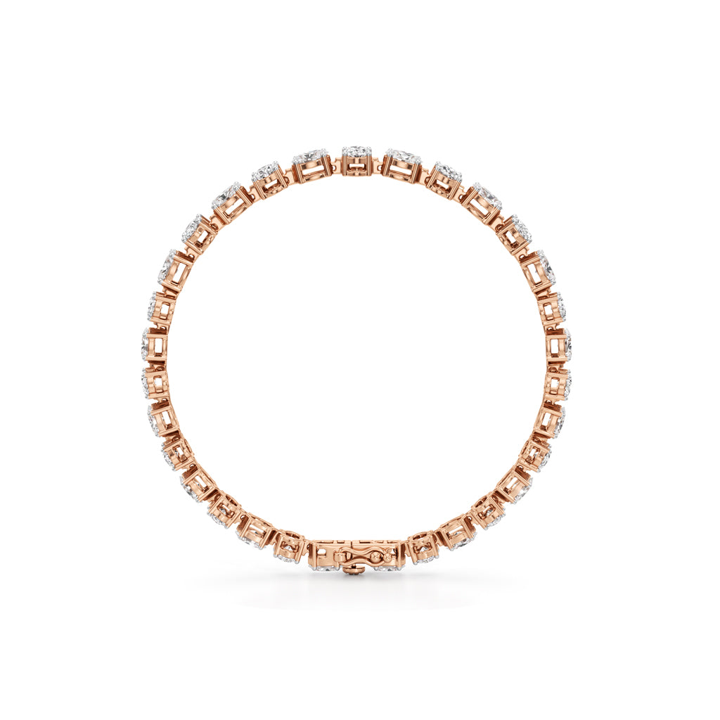 Arista 8.75Ct Oval Cut Tennis Bracelet