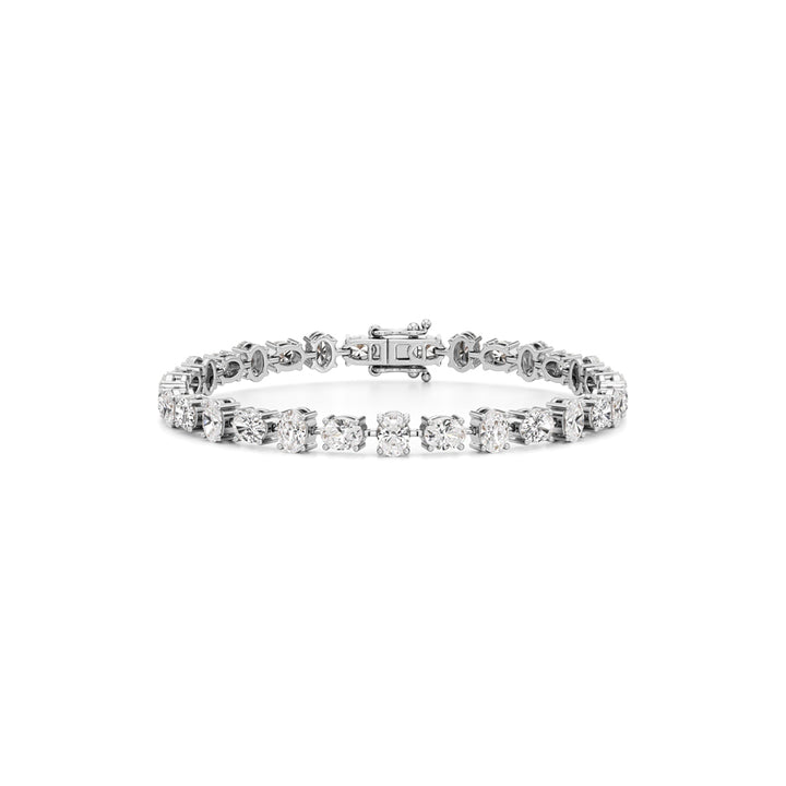 Arista 8.75Ct Oval Cut Tennis Bracelet