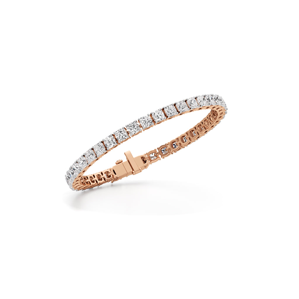 Zenith 9.75Ct Cushion Cut Tennis Bracelet