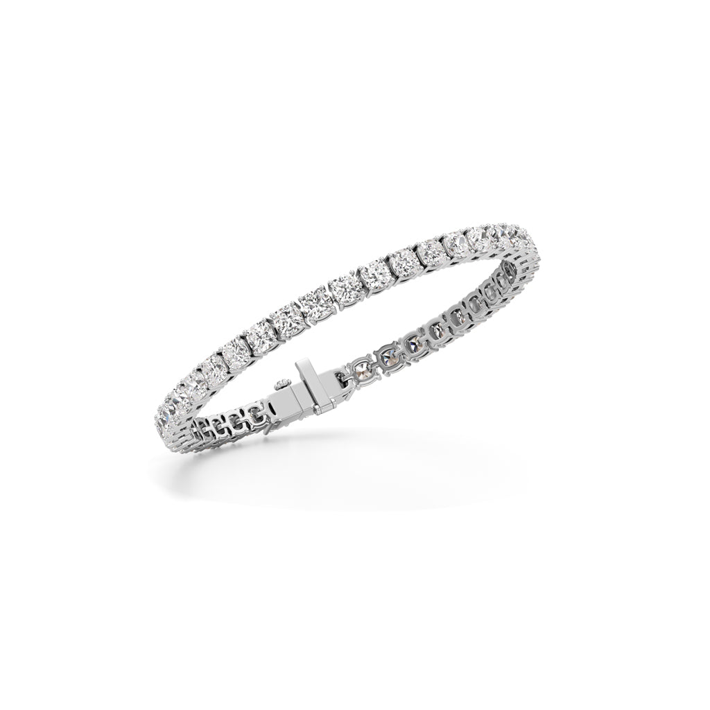 Zenith 9.75Ct Cushion Cut Tennis Bracelet