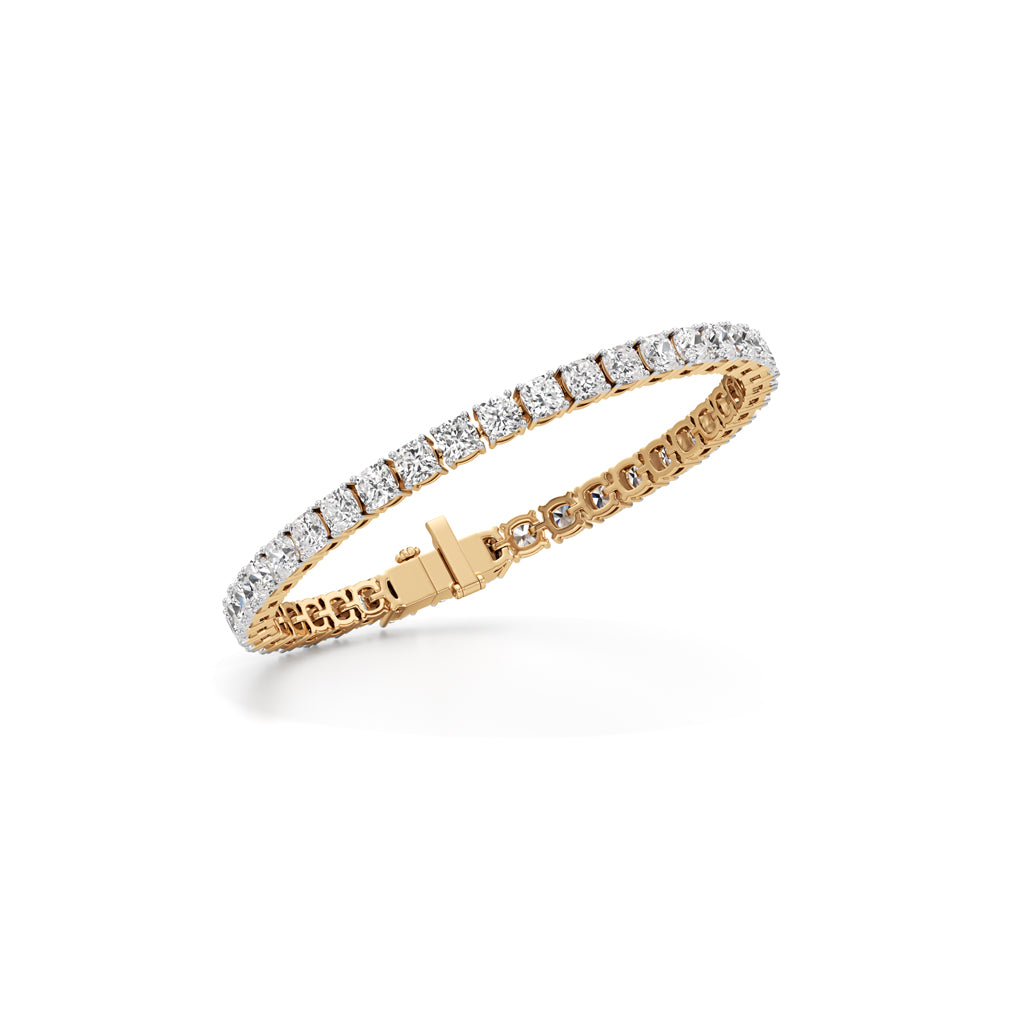 Zenith 9.75Ct Cushion Cut Tennis Bracelet