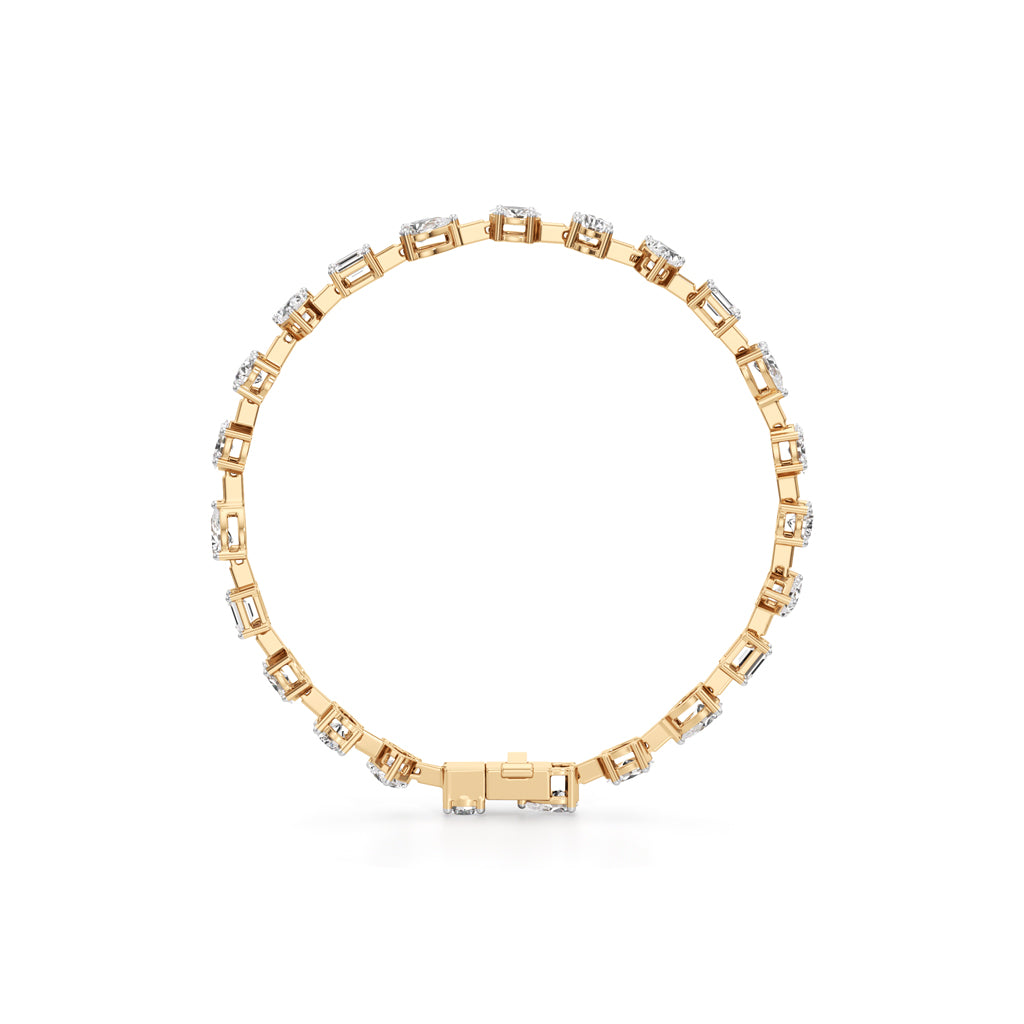 Vira 5.75Ct Contemporary Fancy Bracelet