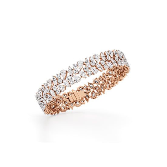Odelia 21.25Ct Alternative Setting Fancy Bracelet