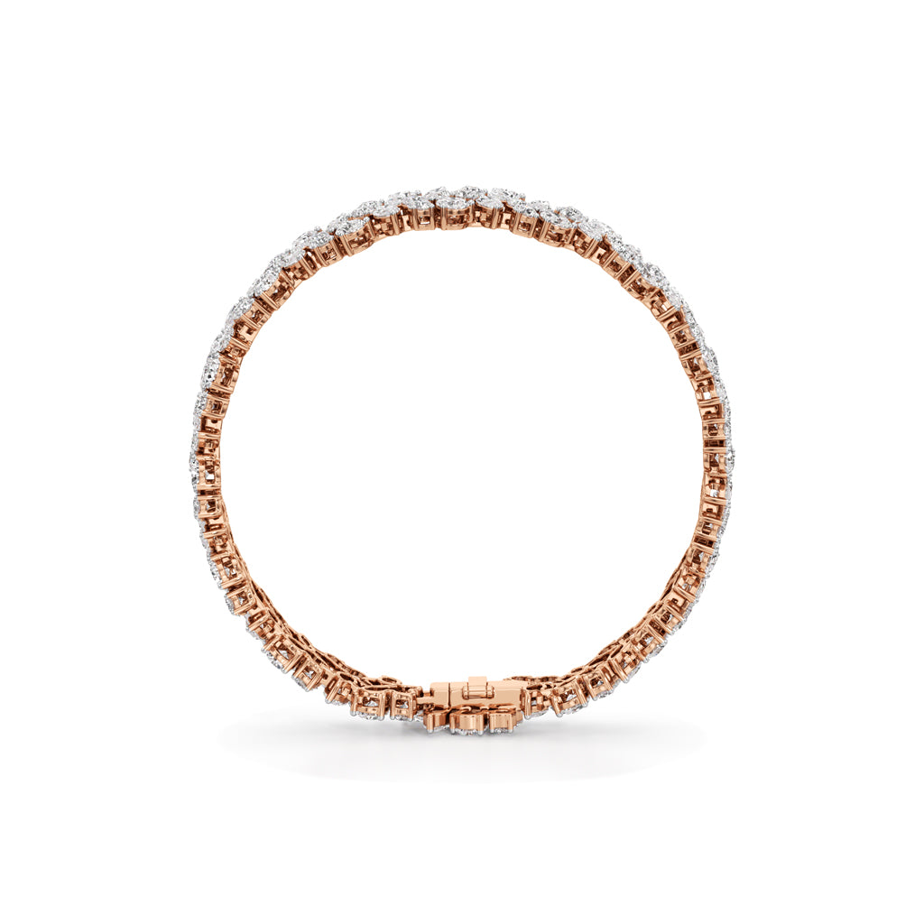 Odelia 21.25Ct Alternative Setting Fancy Bracelet