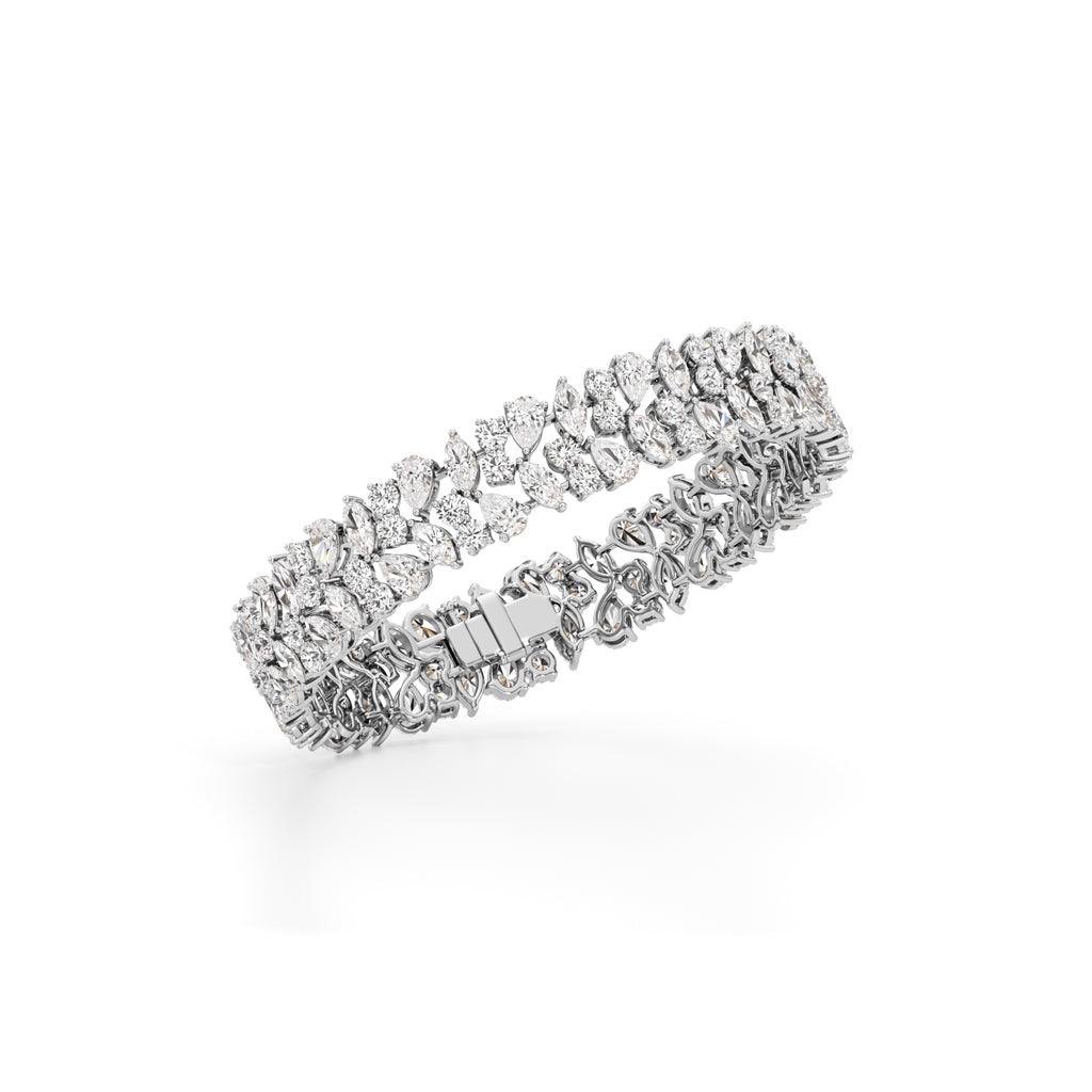 Odelia 21.25Ct Alternative Setting Fancy Bracelet