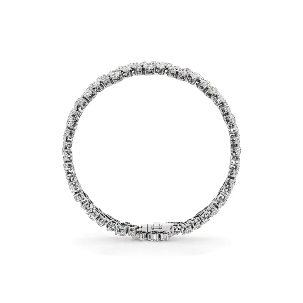 Odelia 21.25Ct Alternative Setting Fancy Bracelet