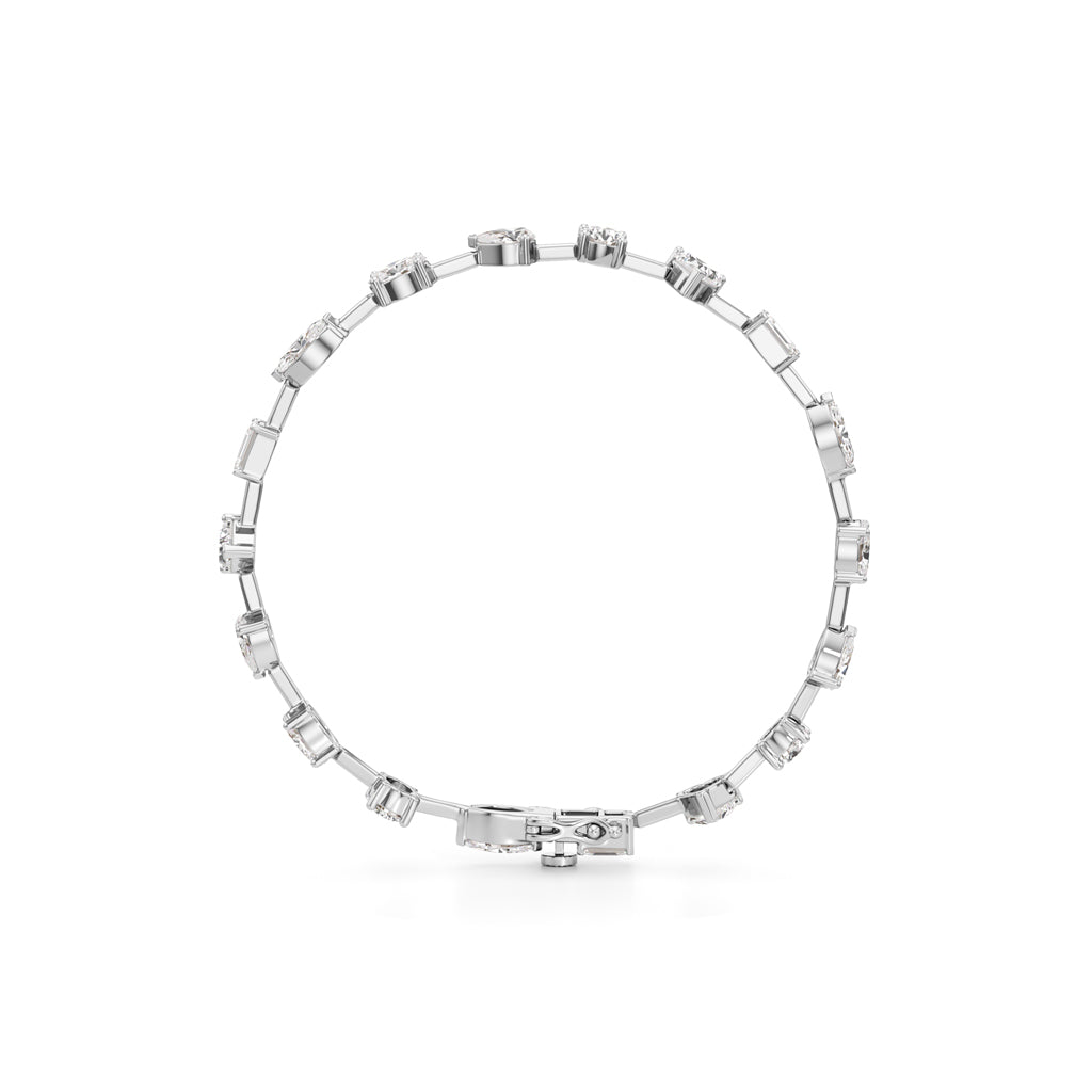 Keira 7.5Ct Fancy Bracelet