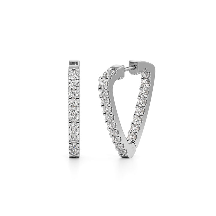 1.5Ct Round Shape Solitaire Studs Earrings