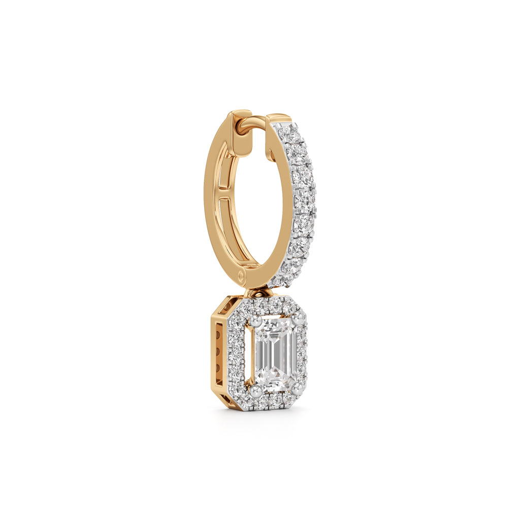 1.50Ct Round Shape Delicate Earrings