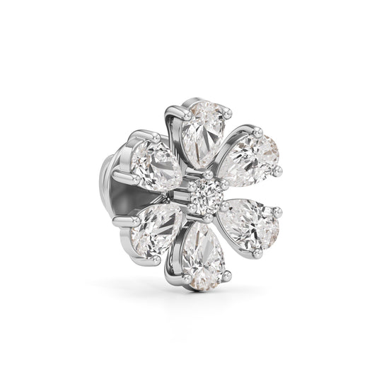 2.25Ct Round Shape,,Fancy Studs Earrings