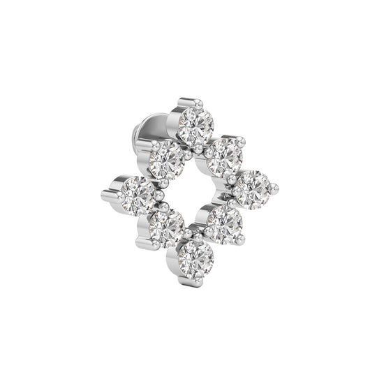1.75Ct Round Shape,,Fancy Studs Earrings