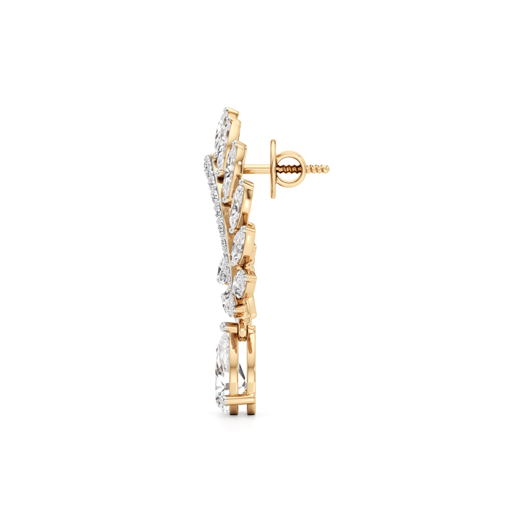 6.00Ct Glam Fancy Studs