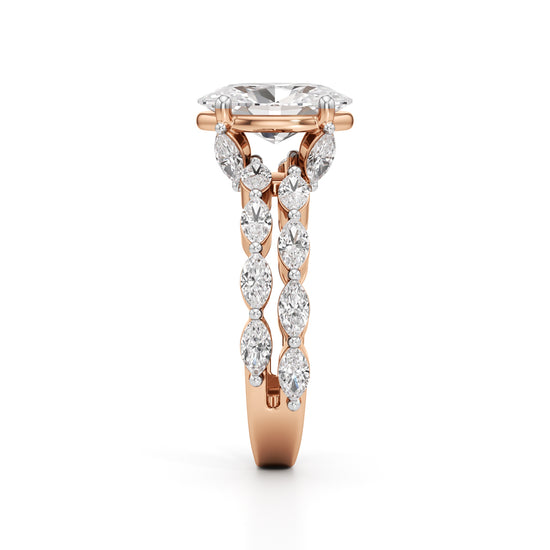 3Ct Oval Shape Engagement