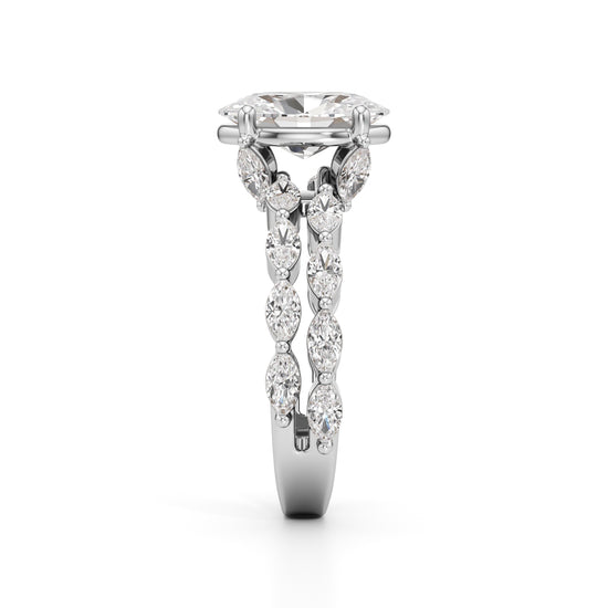 3Ct Oval Shape Engagement