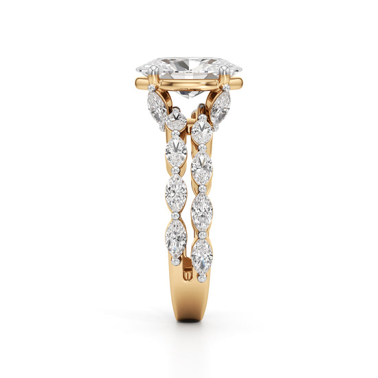 3Ct Oval Shape Engagement